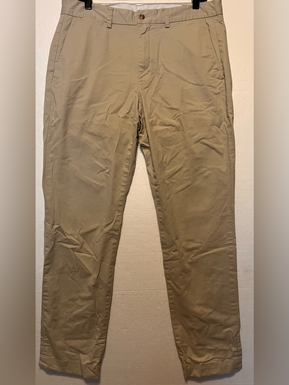 Ralph Lauren Men's 34x34 Khaki Straight Chino Pants